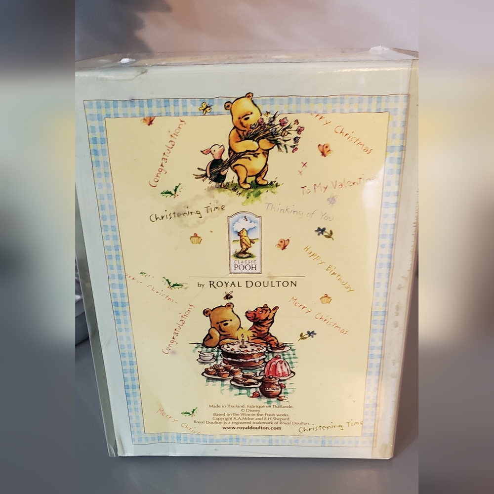 NEW Royal Doulton Winnie the Pooh Mug and Figurine⚜️💙⚜️ - Picture 6 of 6